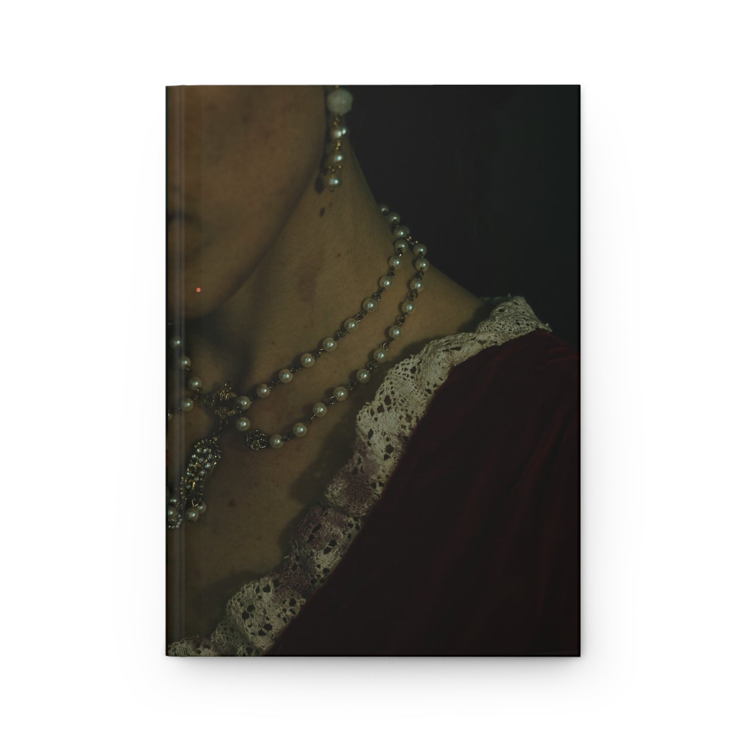 Pearl Necklace Hardcover Journal Matte